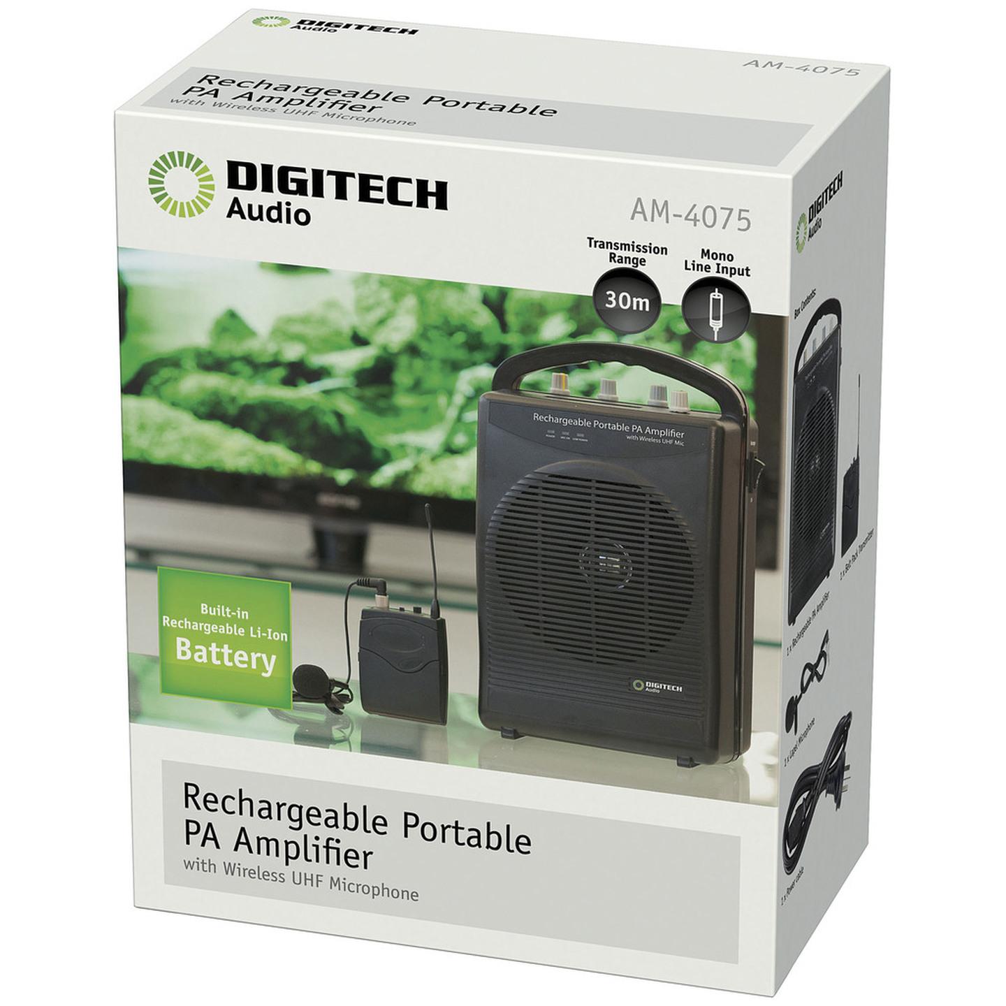 Portable Wireless PA Amplifier & Microphone