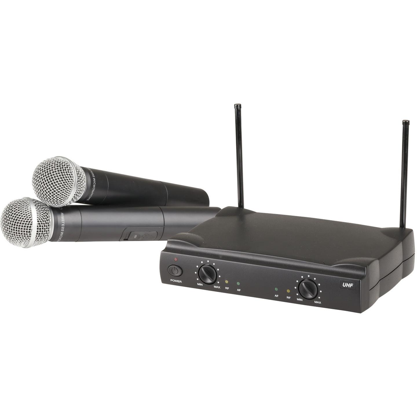 2 Channel Wireless UHF Microphone