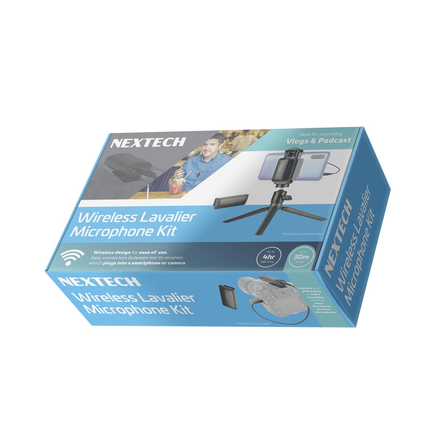 Nextech Wireless Lavalier Microphone for Smartphone and Camera