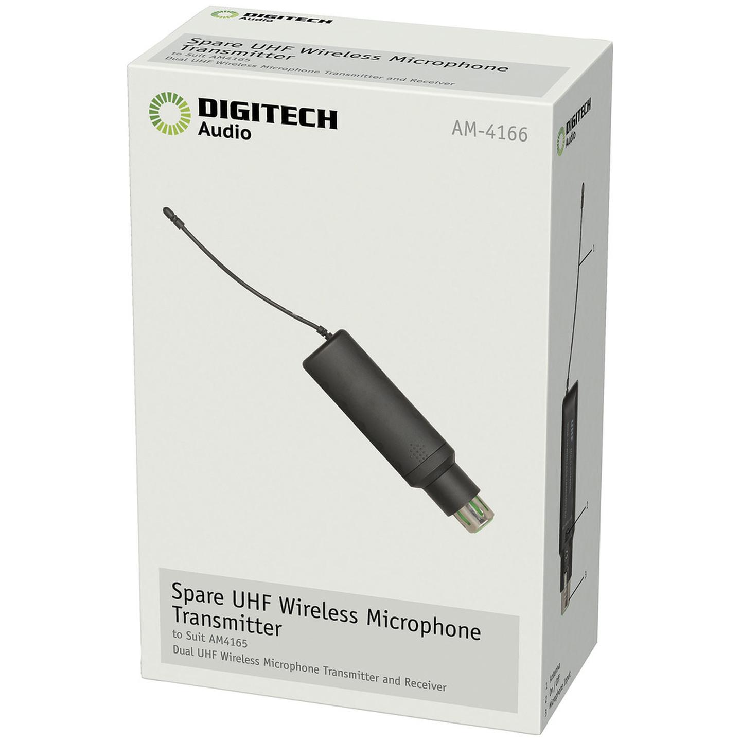 Spare UHF Wireless Microphone Transmitter to suit AM4165