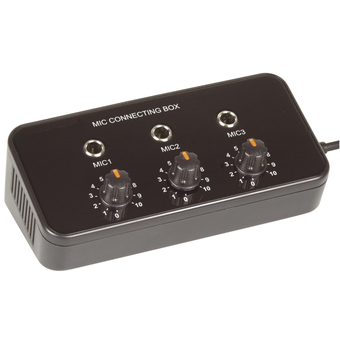 3 Channel Microphone Mixer