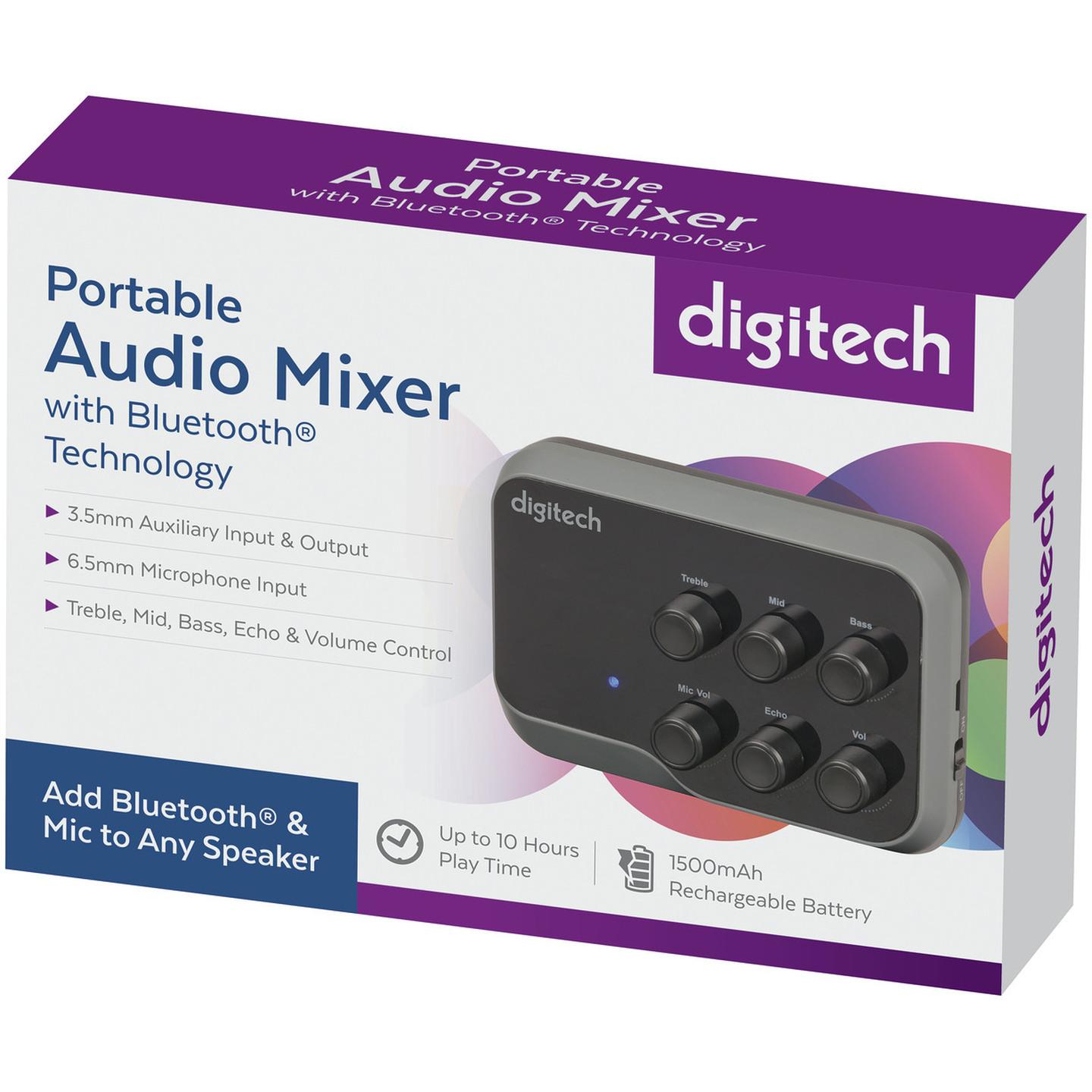 Audio Mixer with Bluetooth Technology