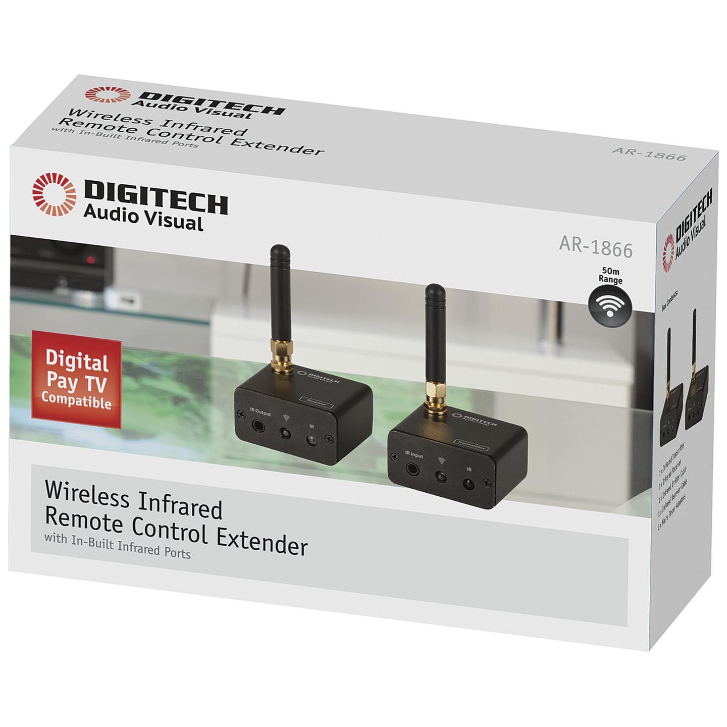 Wireless Infrared Remote Control Extender