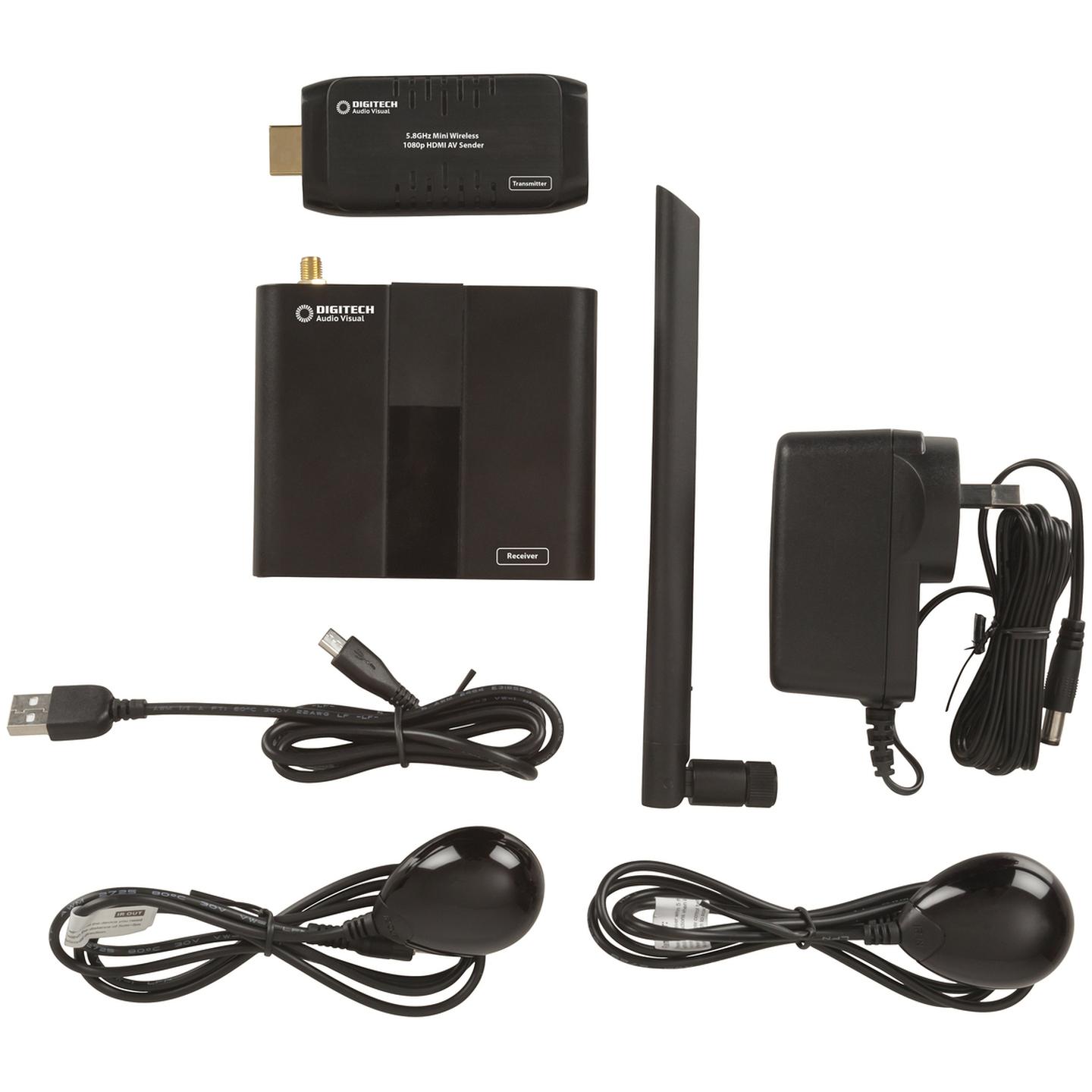 5.8GHz Wireless HDMI 1080P portable Sender/Receiver