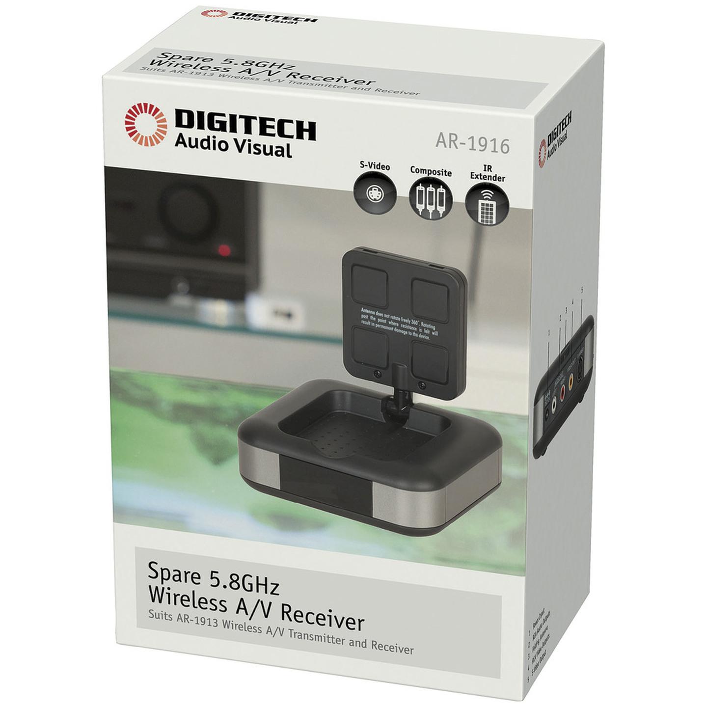Spare Receiver to suit Digitech AR1913 Wireless AV Sender