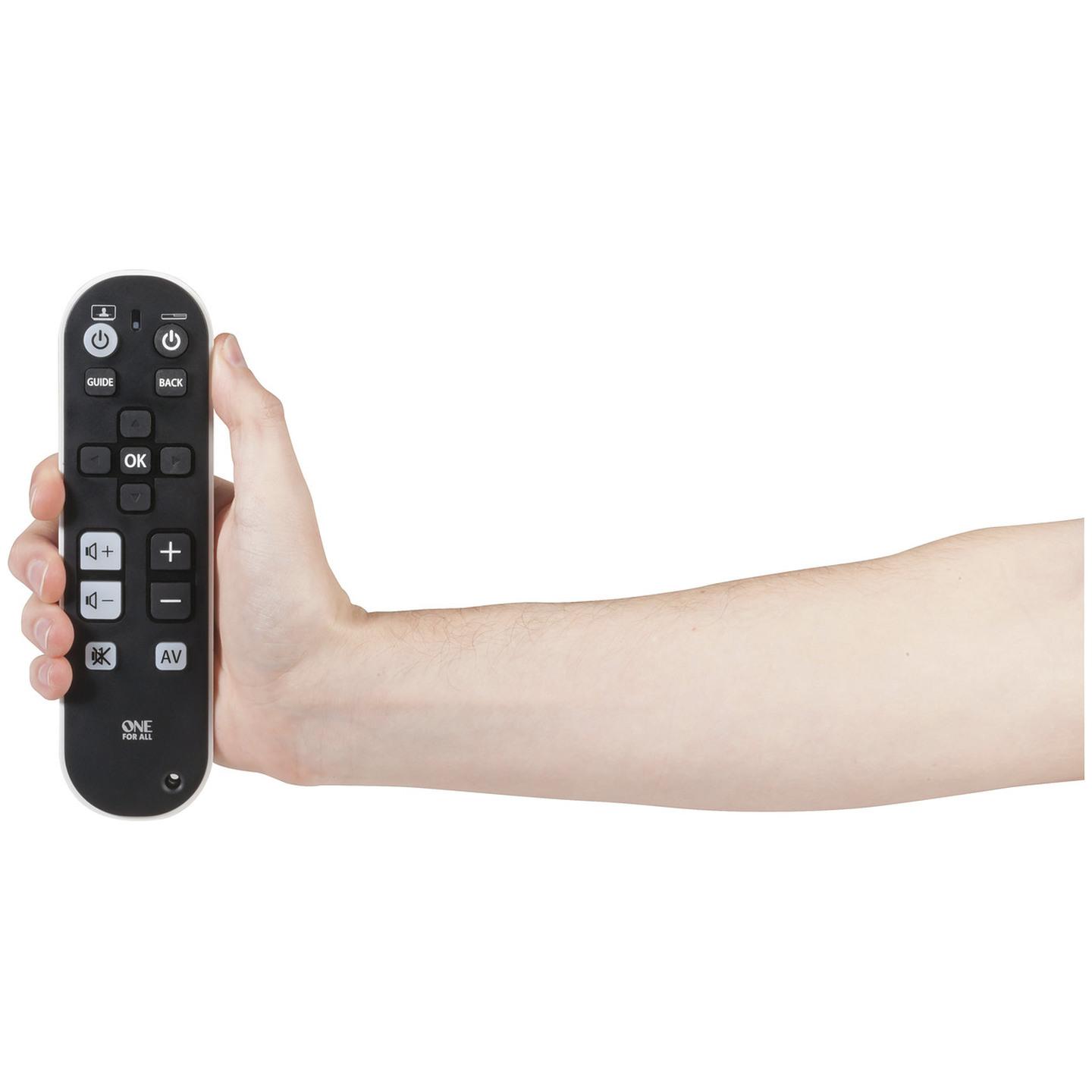 Total Control 1 TV Big Button Remote