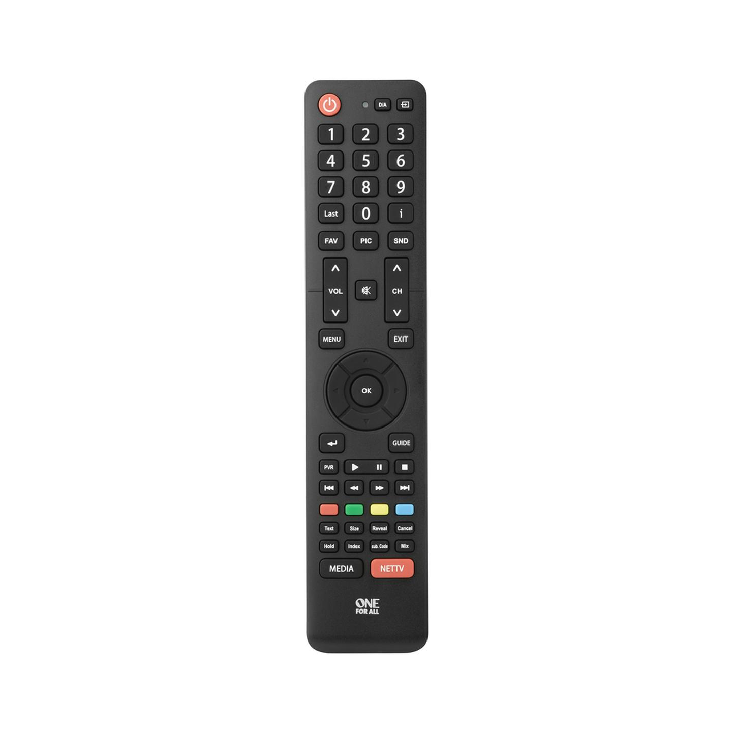 One For All Remote to suit Hisense TVs