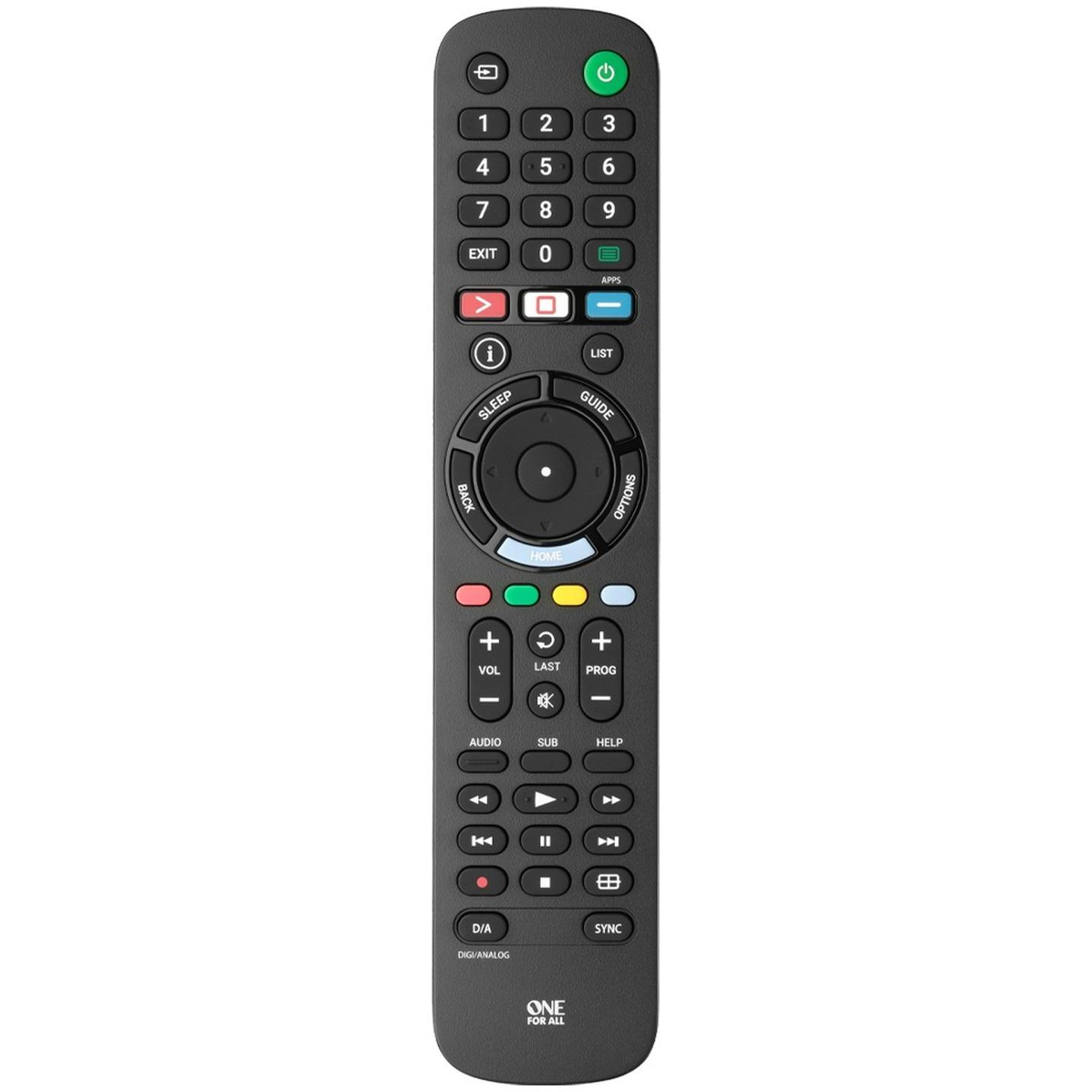 One For All Remote to Suit Sony TV with NET-TV
