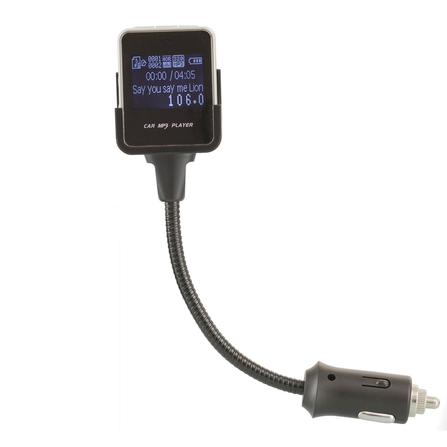 FM Transmitter with Detachable MP3 Player - 2GB