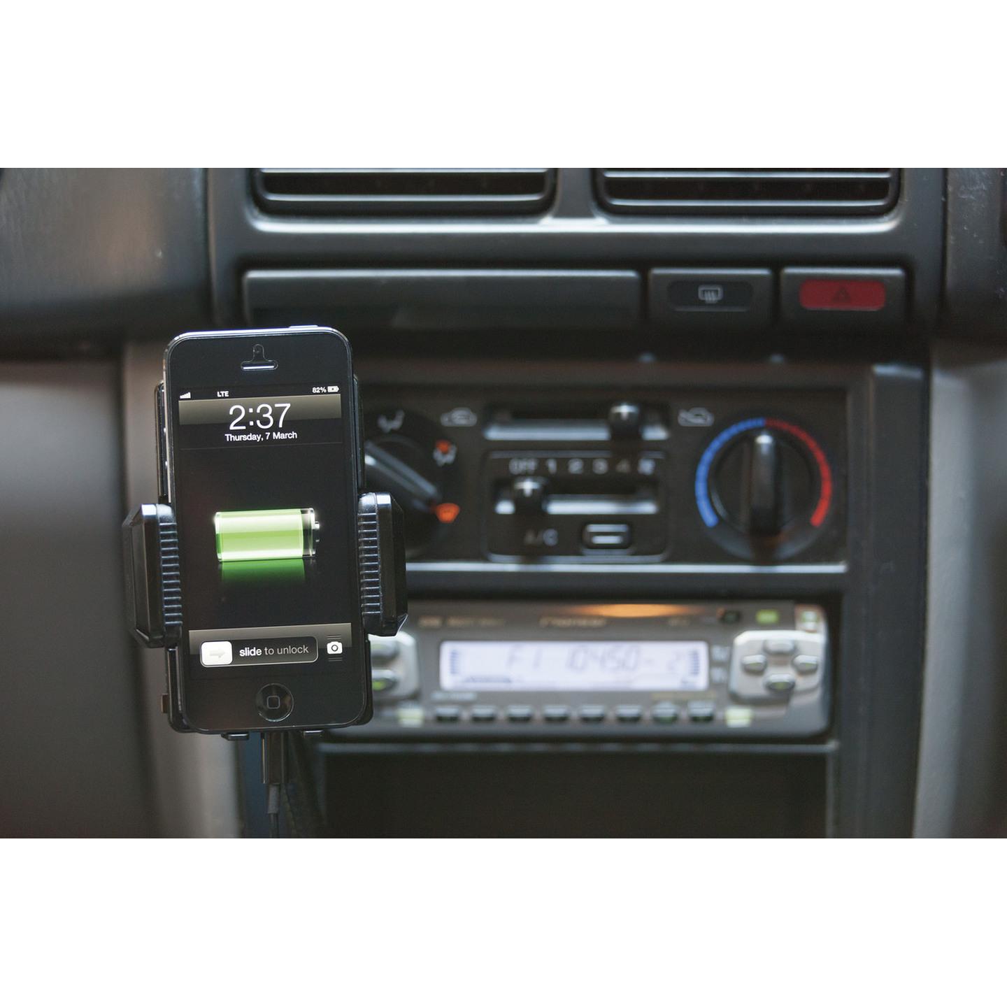 Transmitter/Charger/Gooseneck In-car Holder