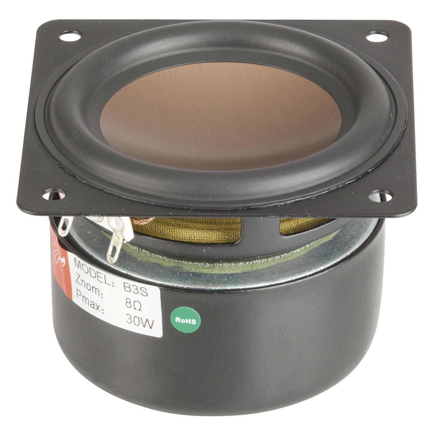 Shielded 3 Inch 15W 8-Ohm Full Range Speaker