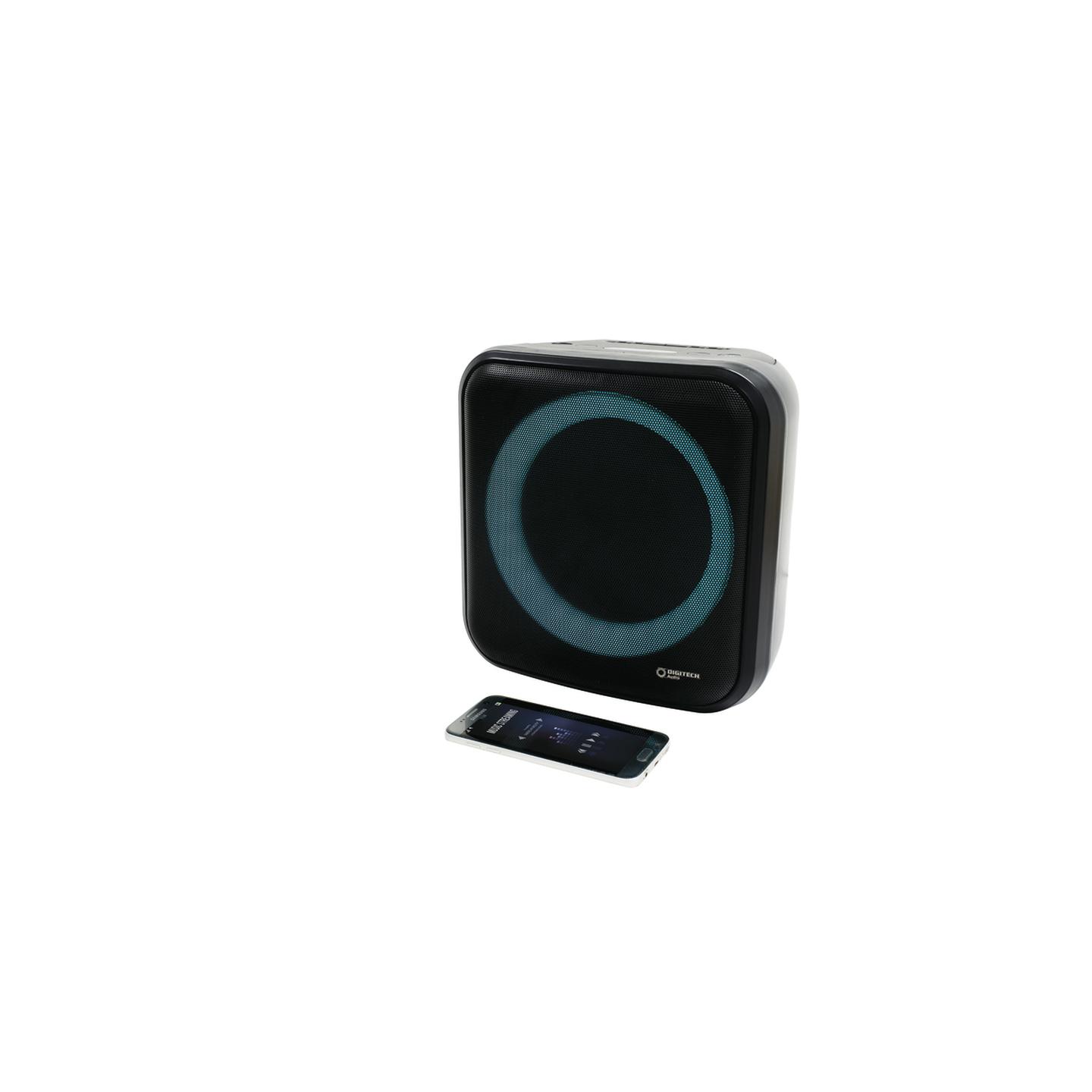 6.5 Inch Rechargeable Cube Speaker with Bluetooth Technology