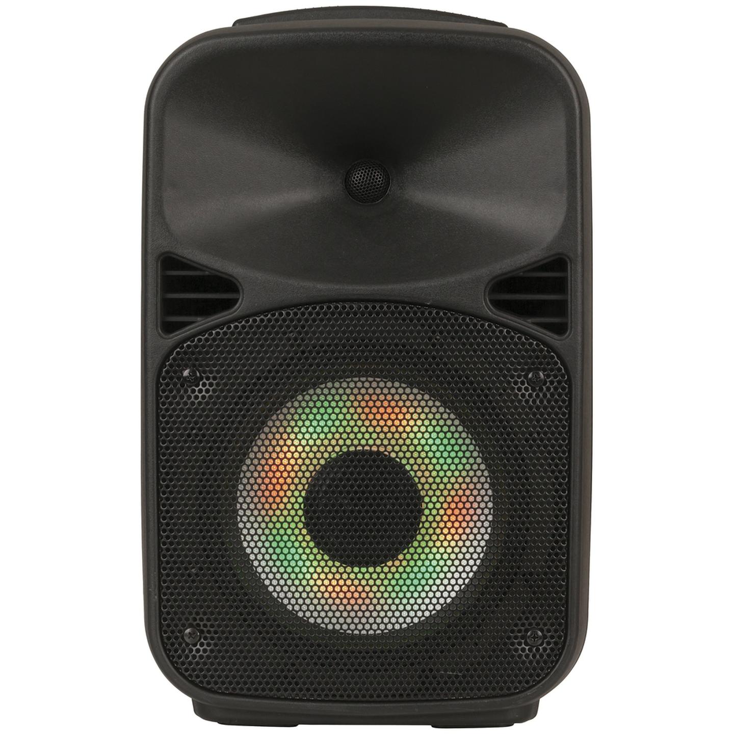 8 Inch Rechargeable PA Speaker with Bluetooth Technology