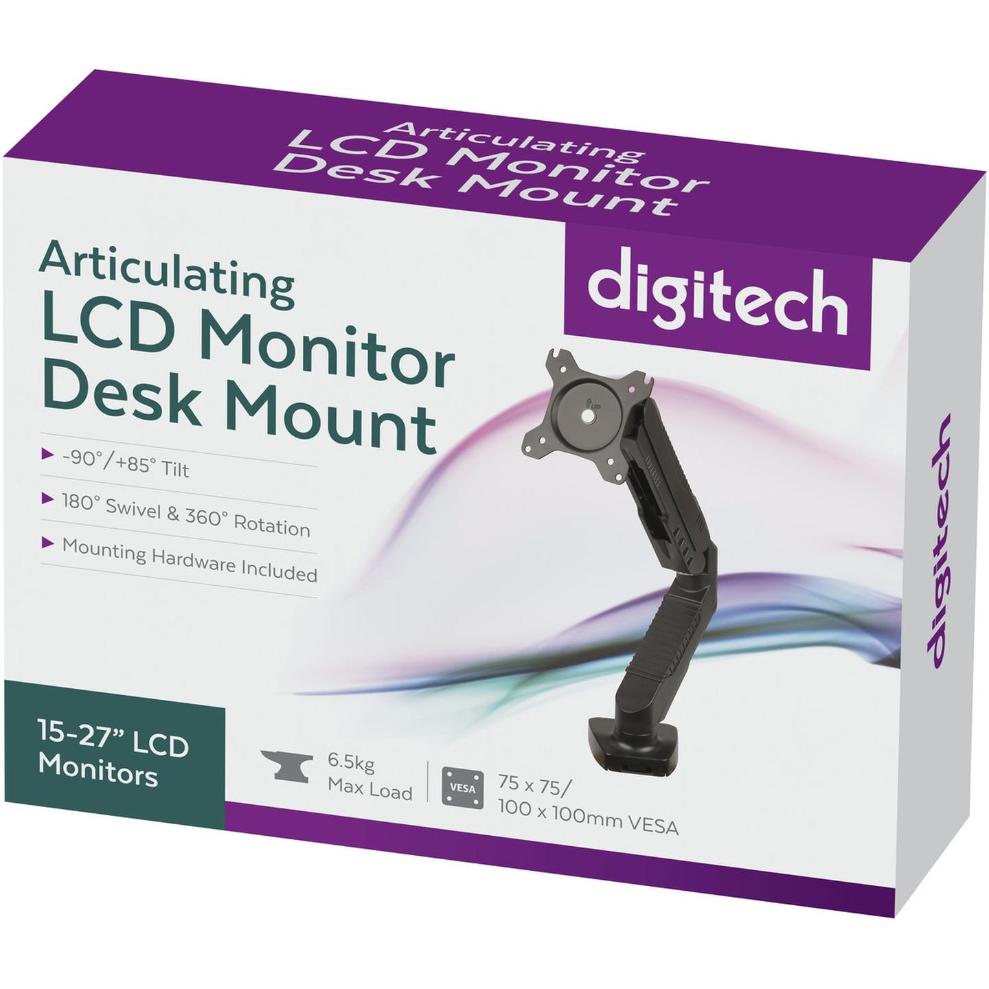 Articulating LCD Monitor Desk Mount