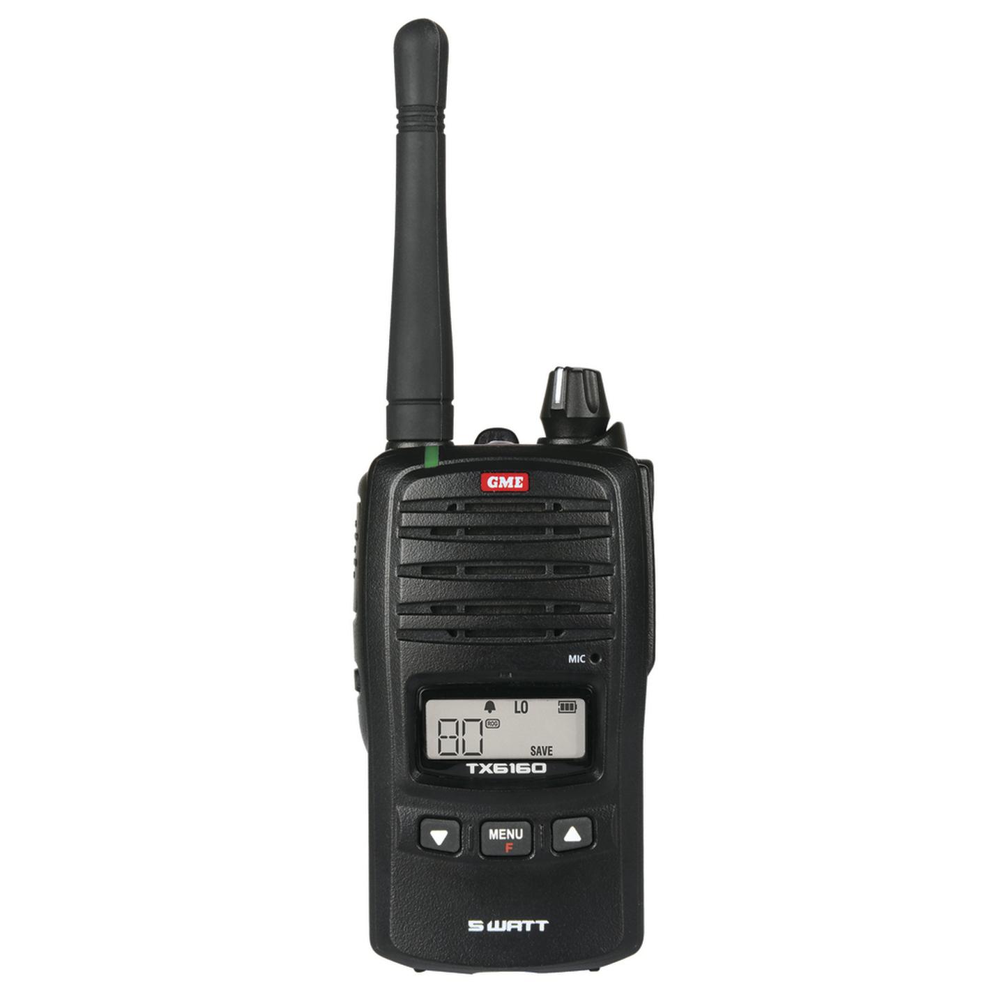 GME 5W UHF Transceiver TX6160 with Accessories