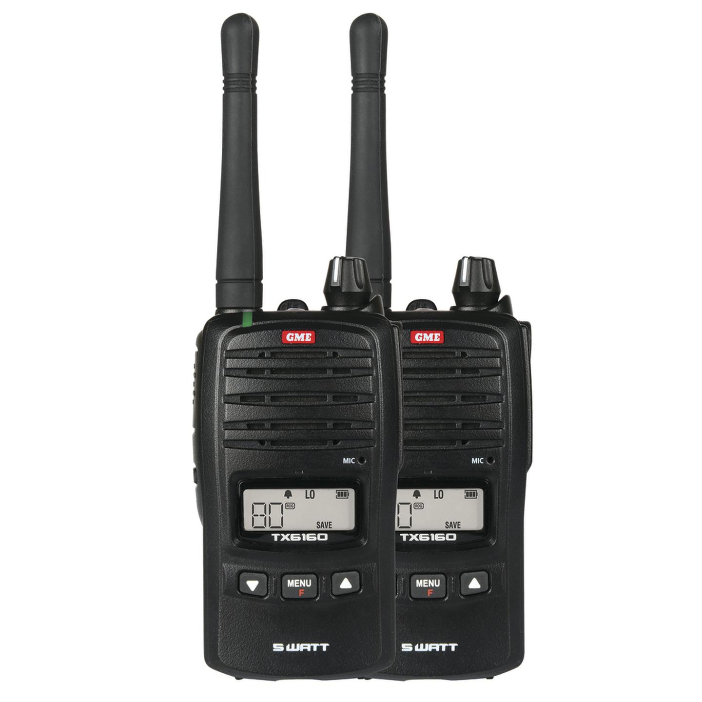 GME 5W UHF Transceiver TX6160TP Twin Pack