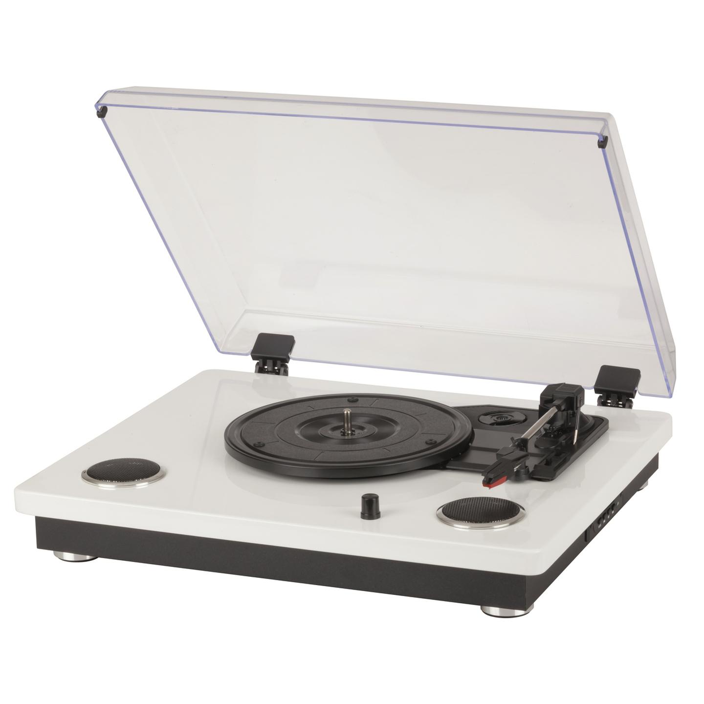 Turntable with In-Built Speakers