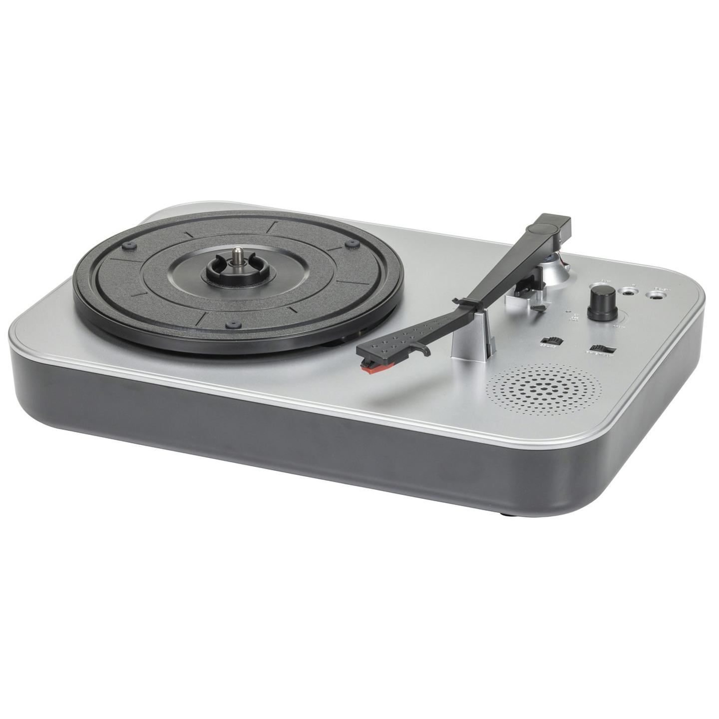 Portable Turntable with Bluetooth Connectivity