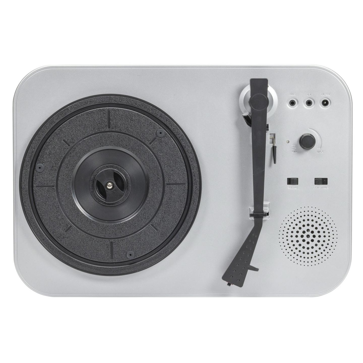 Portable Turntable with Bluetooth Connectivity