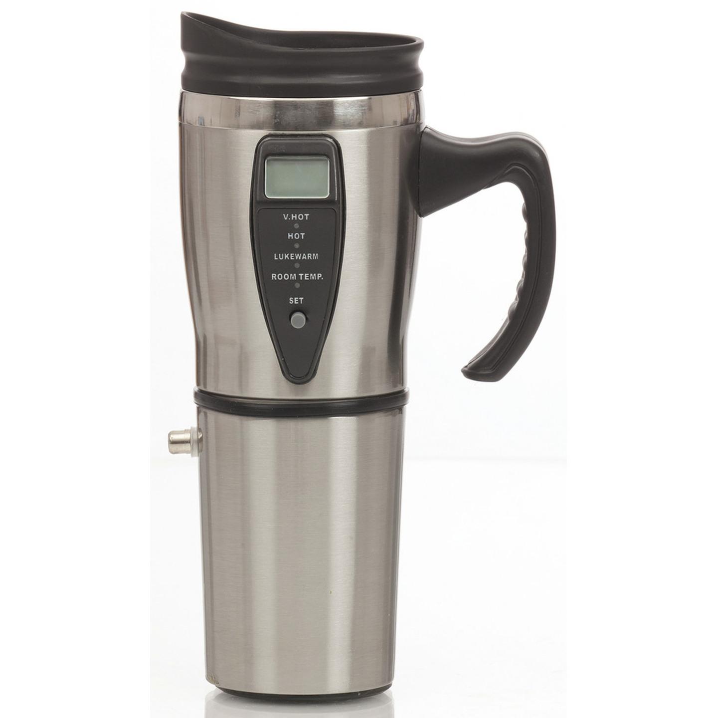 Travel Mug with Built-in Heater