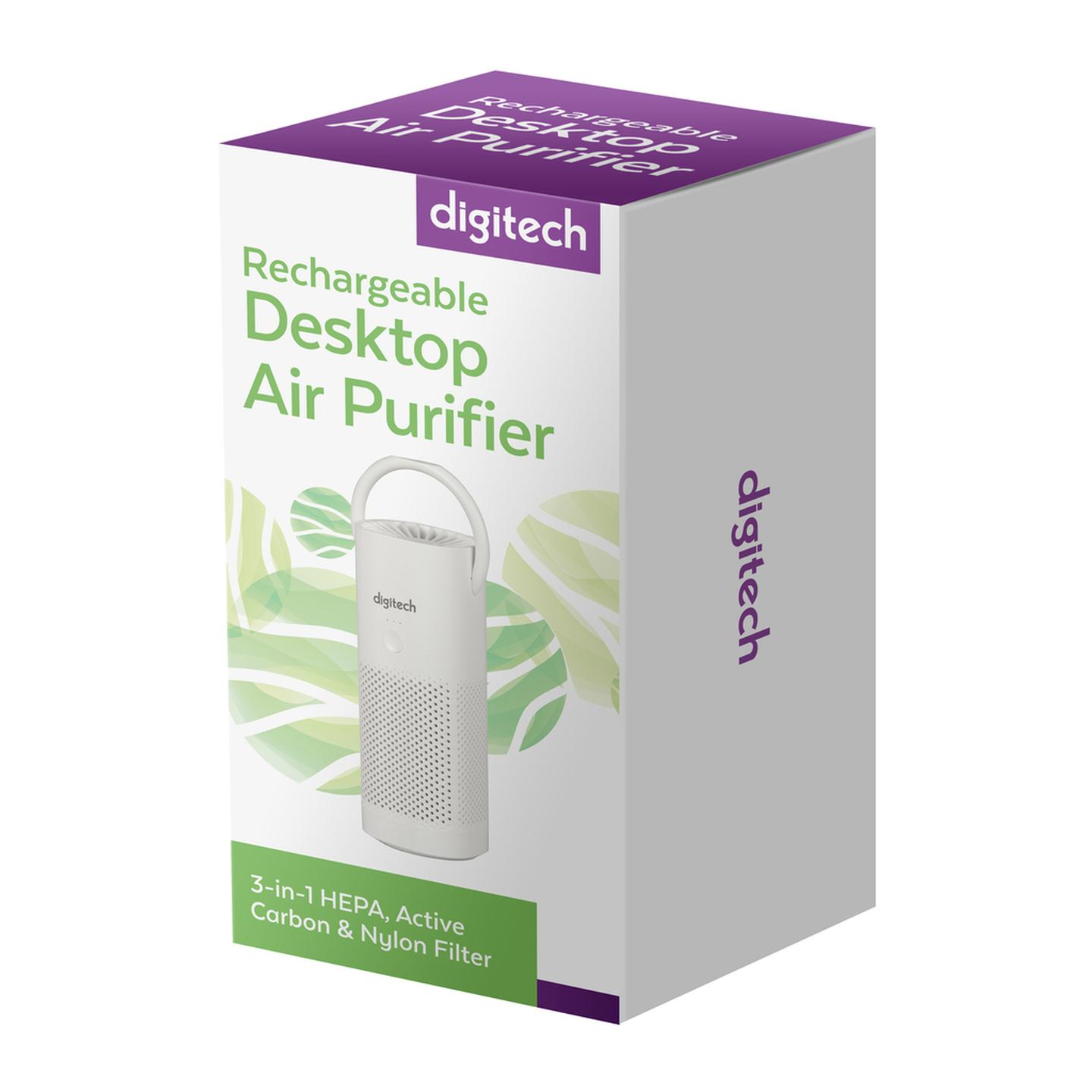 Rechargeable Desktop Air Purifier