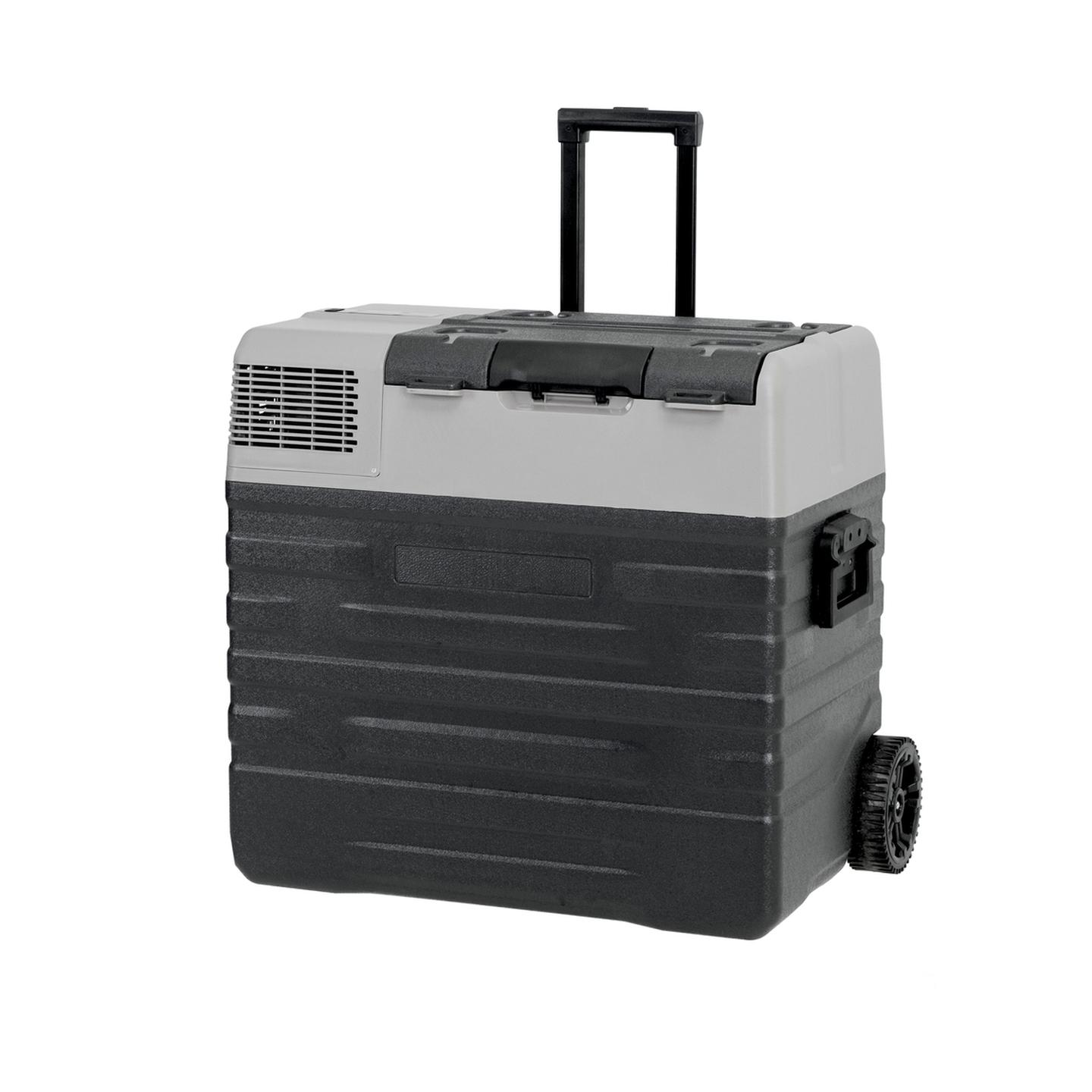 52L Brass Monkey Ultra-Portable Fridge/Freezer with Wheels and Battery Compartment