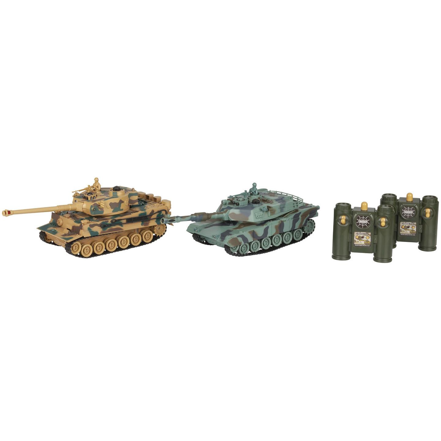 R/C Battle Tanks - Twin Pack