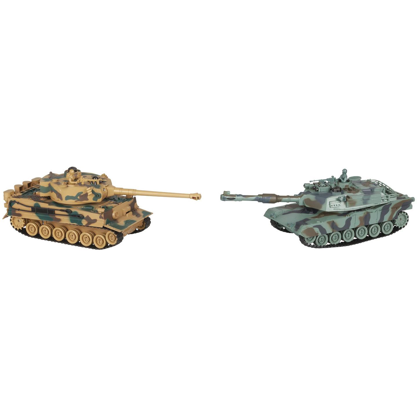 R/C Battle Tanks - Twin Pack
