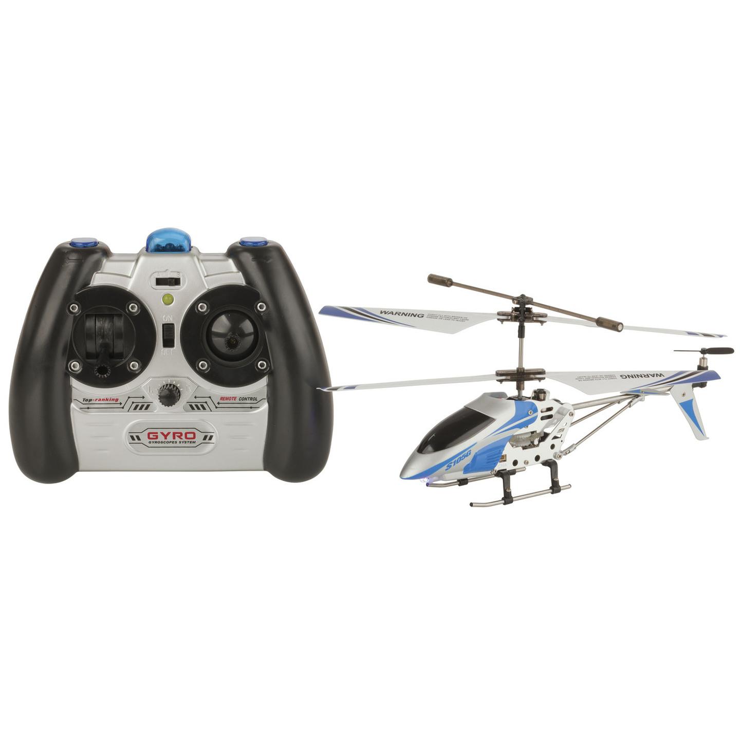 Mini 3 Channel IR Aluminium Helicopter with Gyro