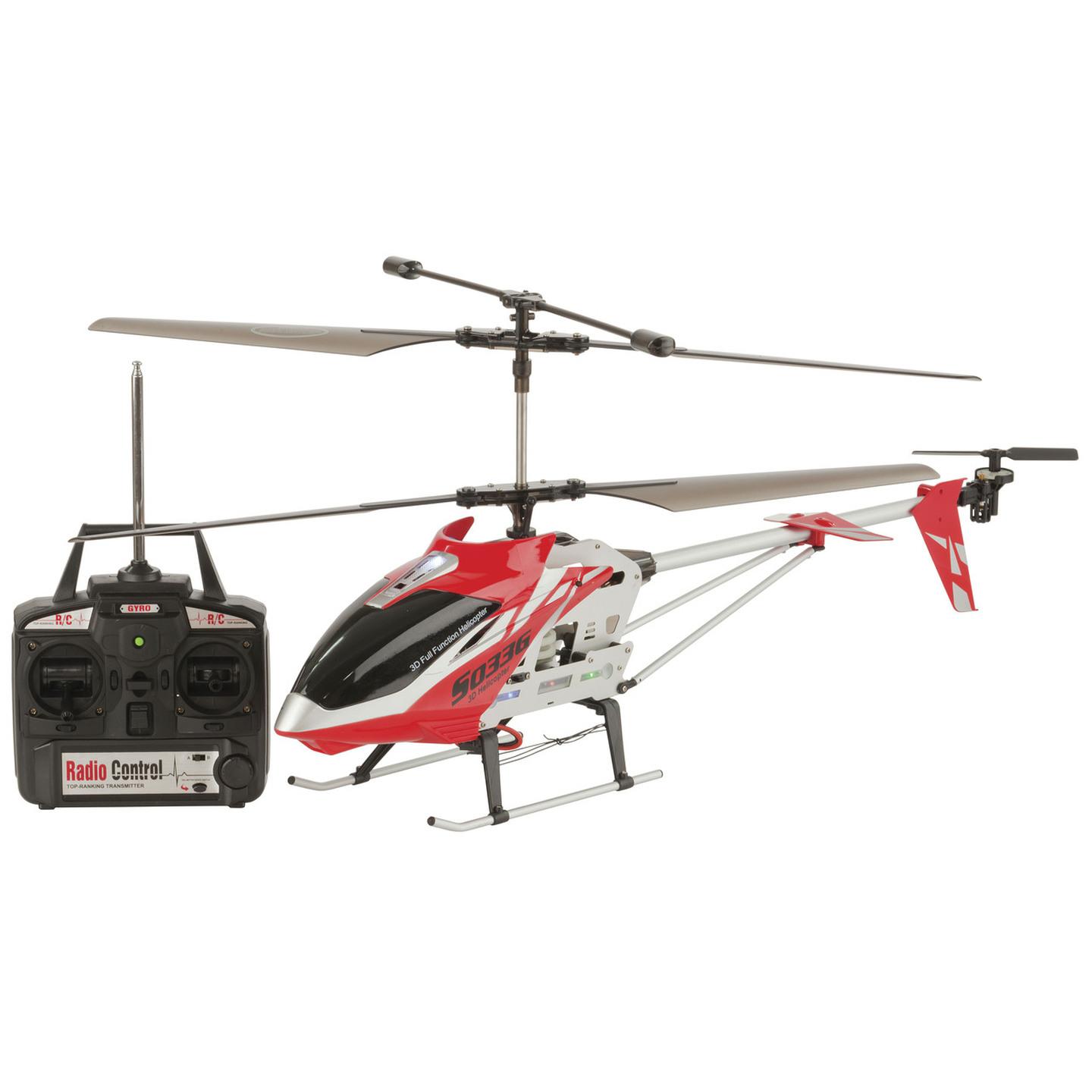 3 Channel RC Helicopter with Gyro S033G