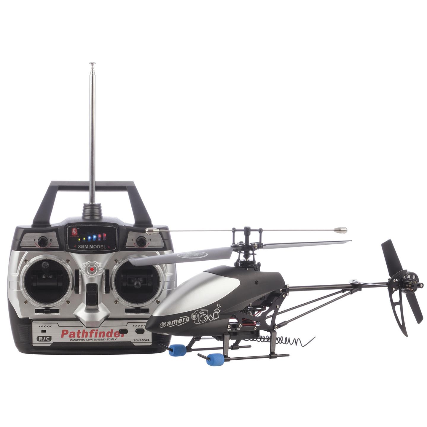 3 Channel Single Blade RC Helicopter with Video Recording