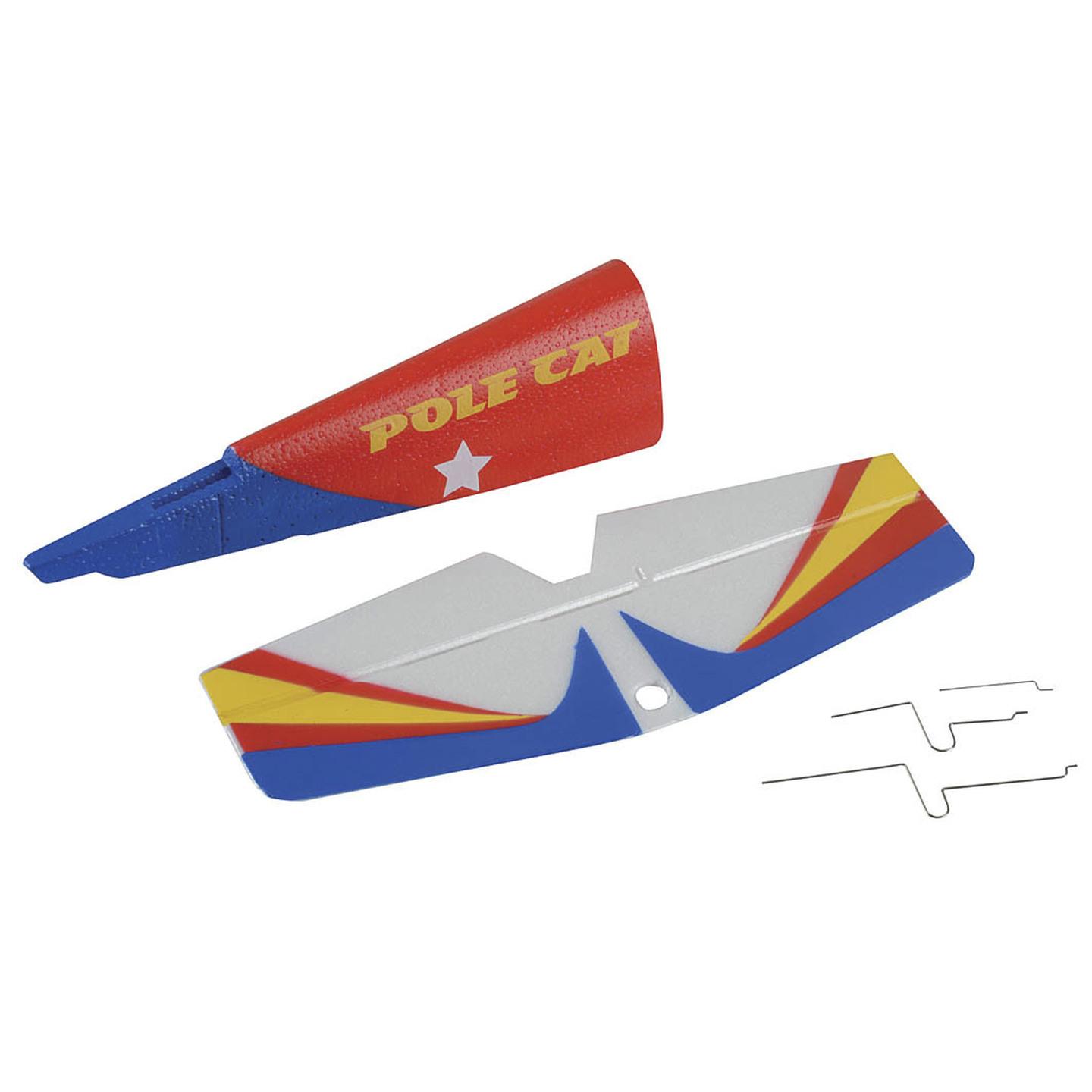 Horizontal Tail Cover and Rudder Kit to suit GT-4050 RC Plane