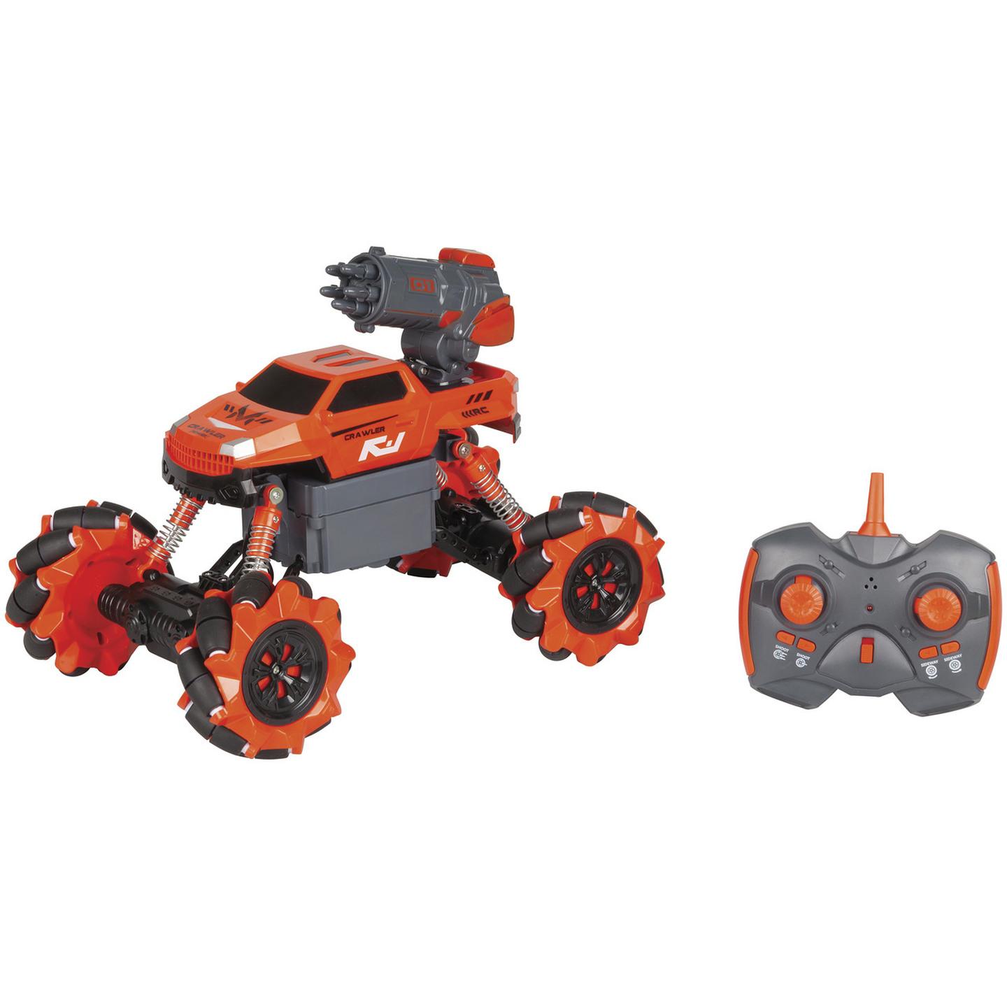 2-In-1 Rock Crawler with Water and Rocket Launcher