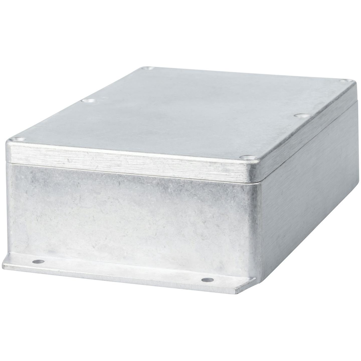 IP65 Sealed Diecast Aluminium Boxes - Flanged - 171Wx121Dx55Hmm