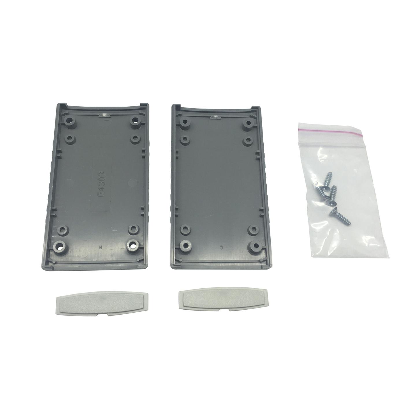 Plastic Molded Enclosures Dark Grey ABS - 90 x 50 x 16mm