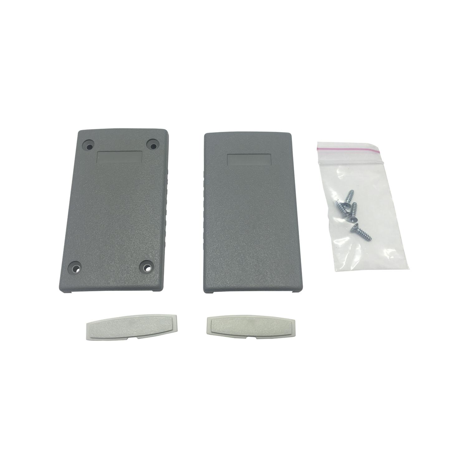 Plastic Molded Enclosures Dark Grey ABS - 90 x 50 x 16mm