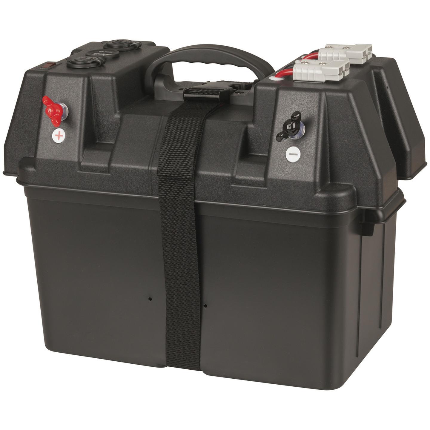 Powertech Battery Box with Power Accessories