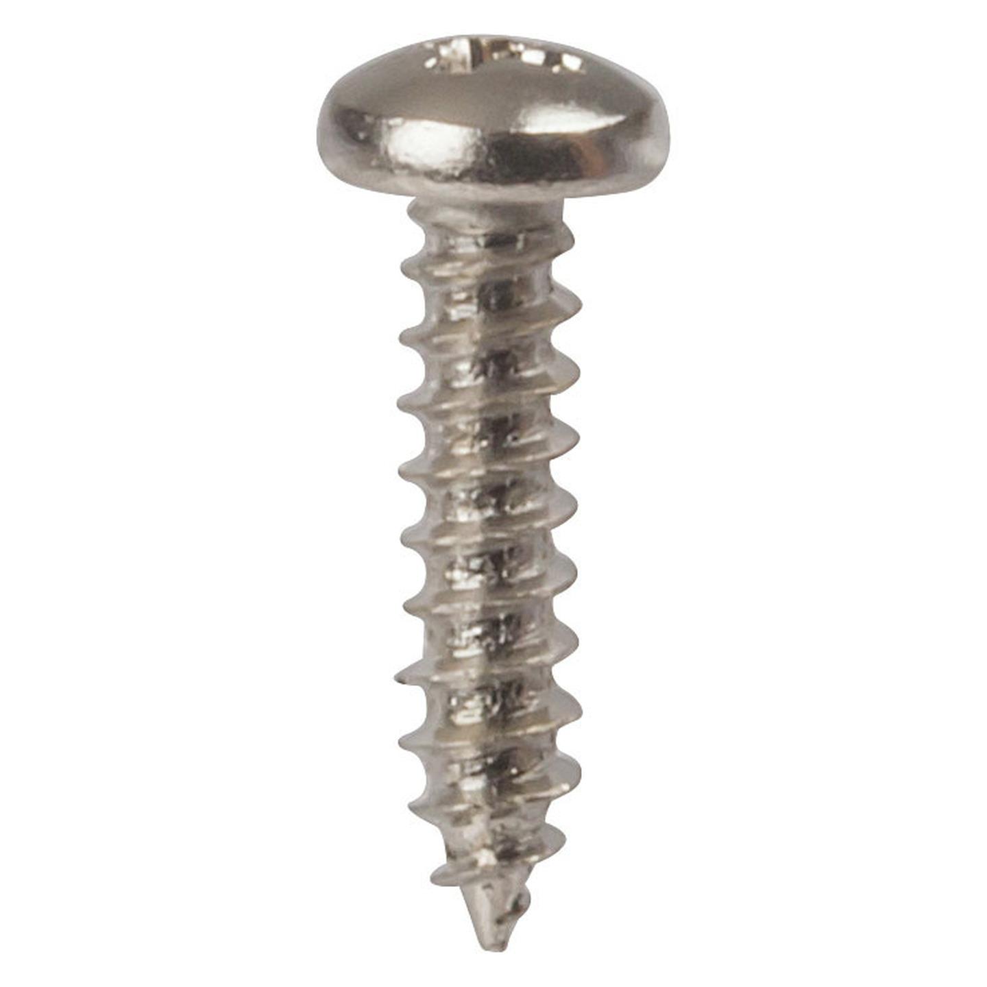No.4 x 12mm Steel Self Tapping Screws - Pack of 25