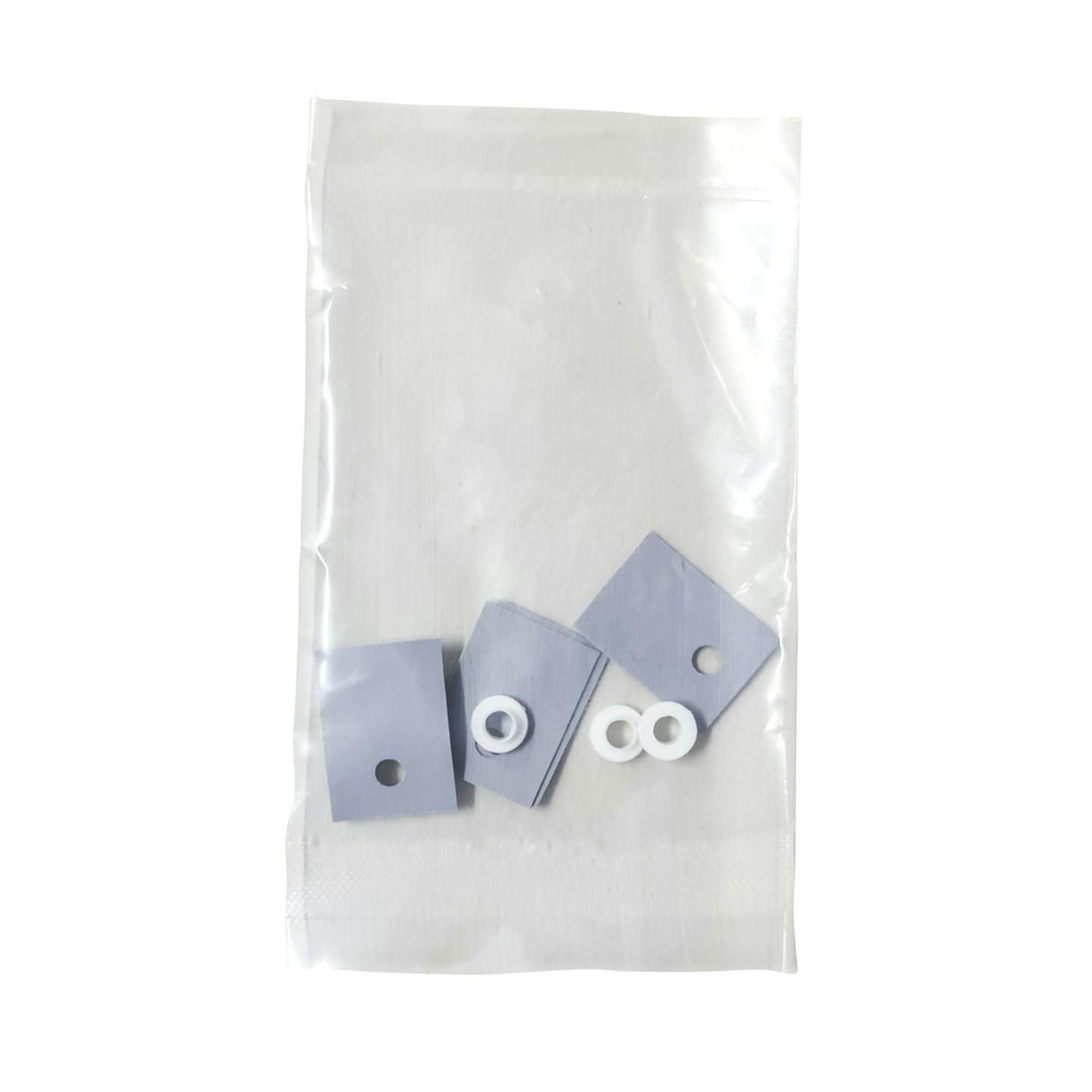 TO-220 Silicone Rubber Insulating Kit - Pack of 4