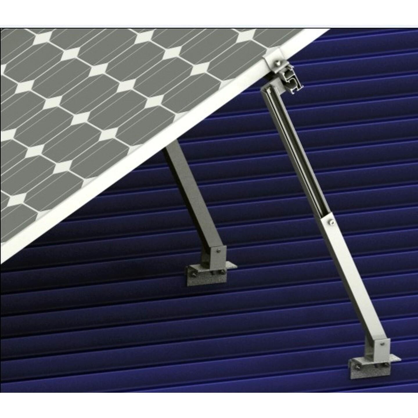 Solar Panel Mounting Back Leg 30-60 Degrees