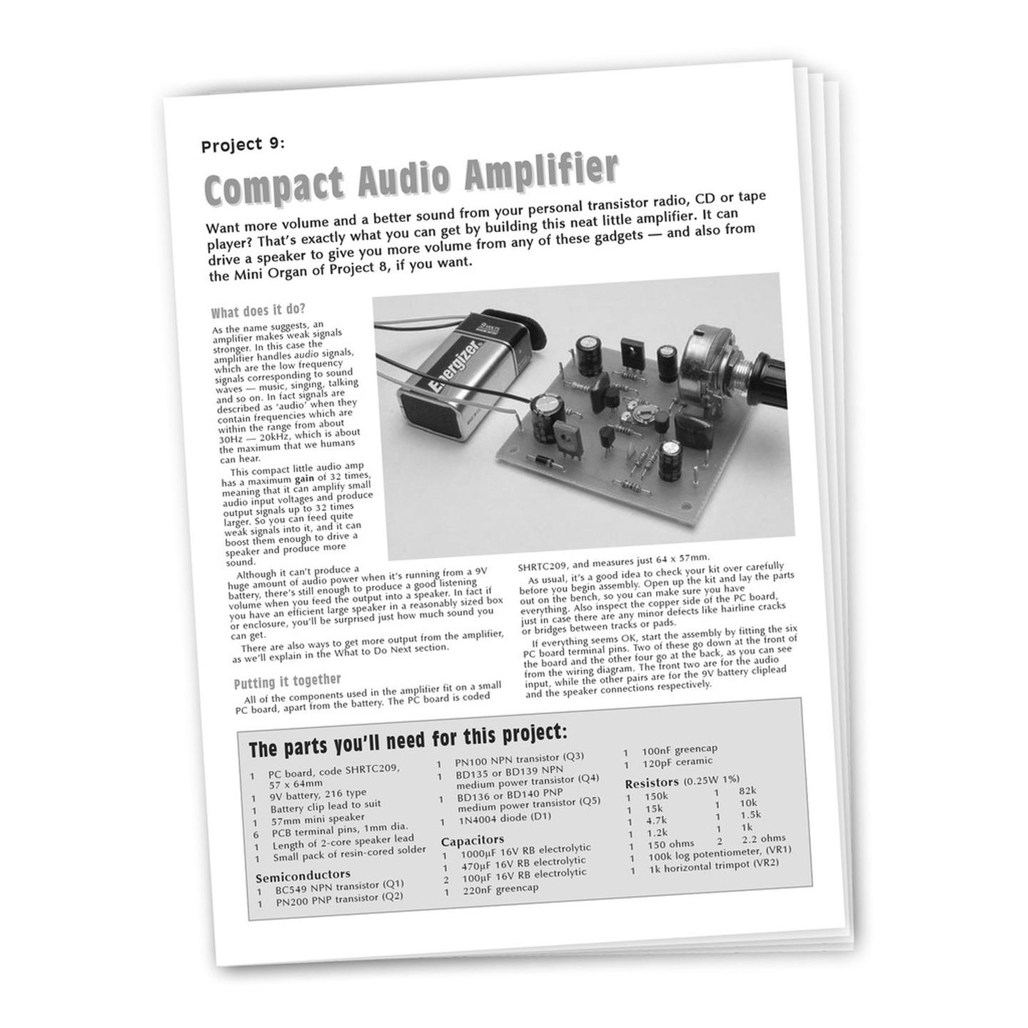 Instructions to suit SC2 Project - KJ8216 No Brainer Amplifier