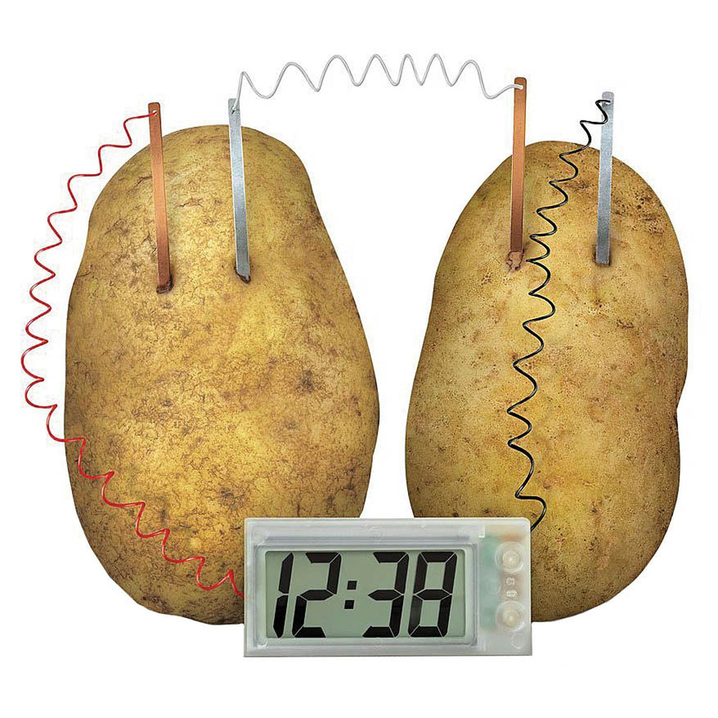 Potato Powered Clock Kit