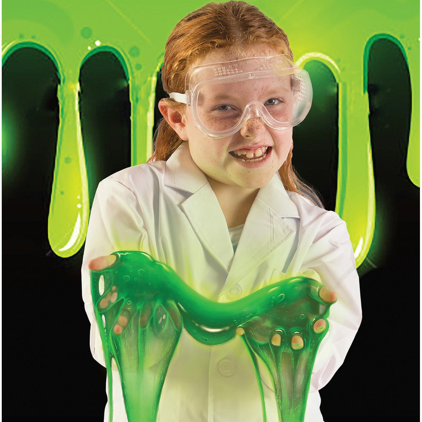 Science Kit - Glow in the dark green slime
