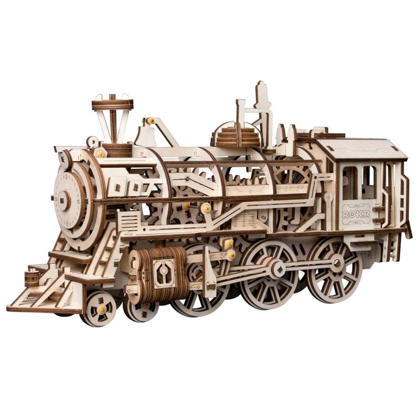 Locomotive Wood Construction Kit