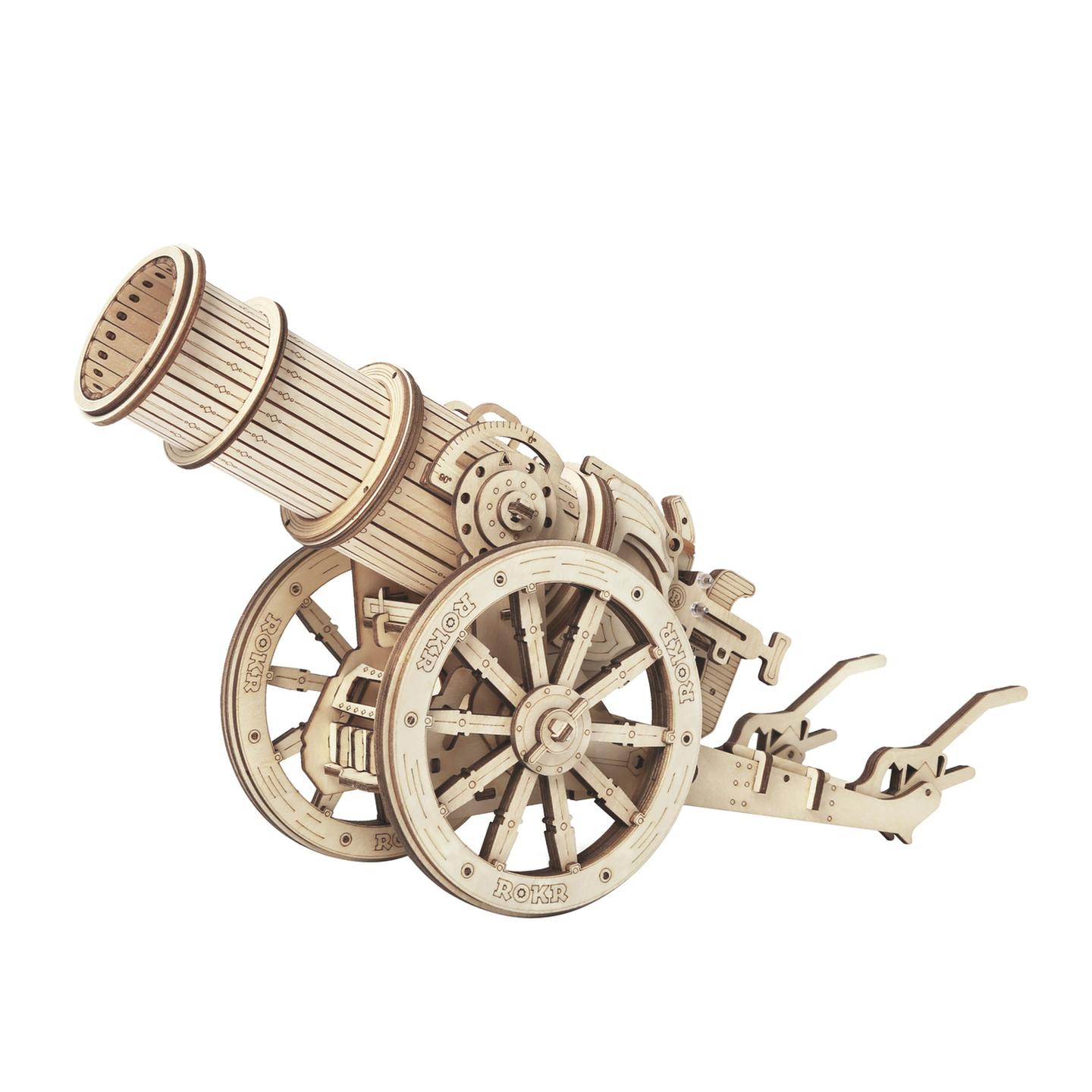 Medieval Cannon Wooden Construction Kit