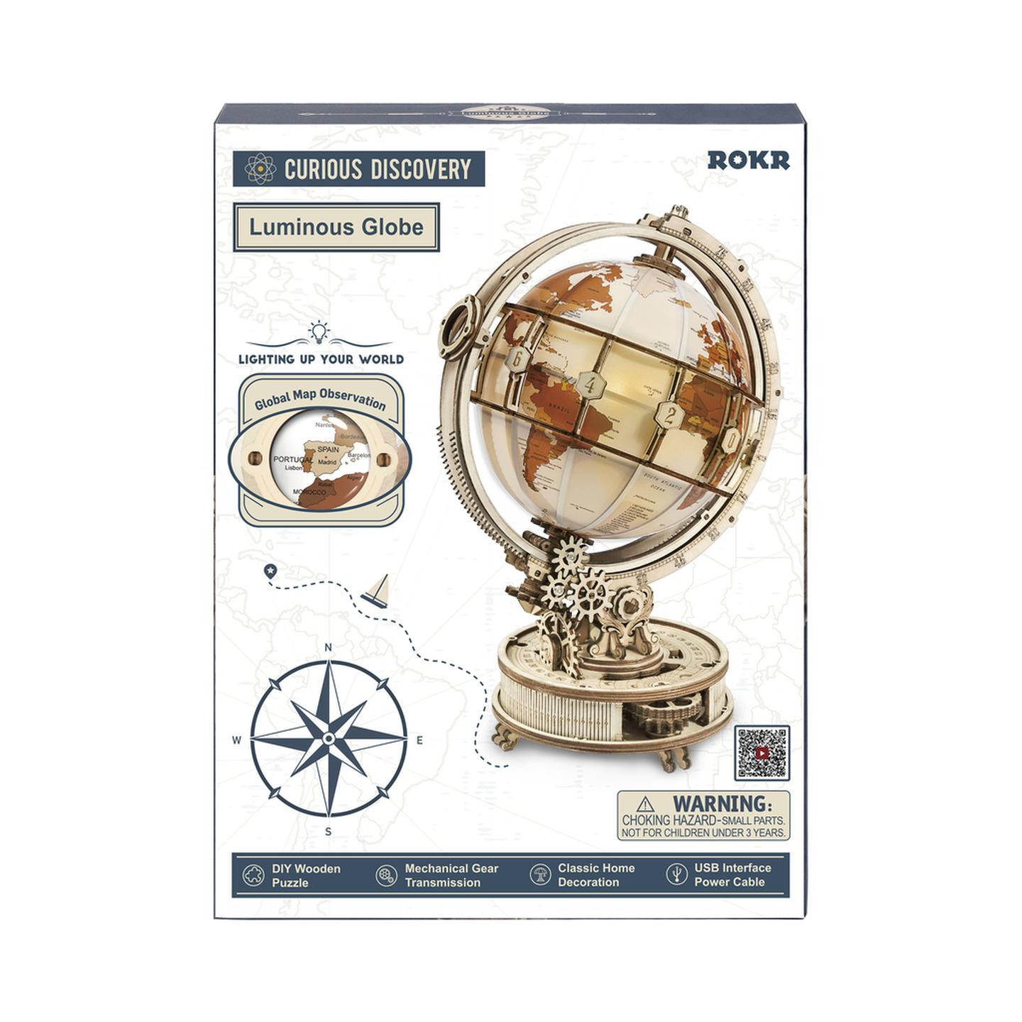 Luminous Globe Construction Kit