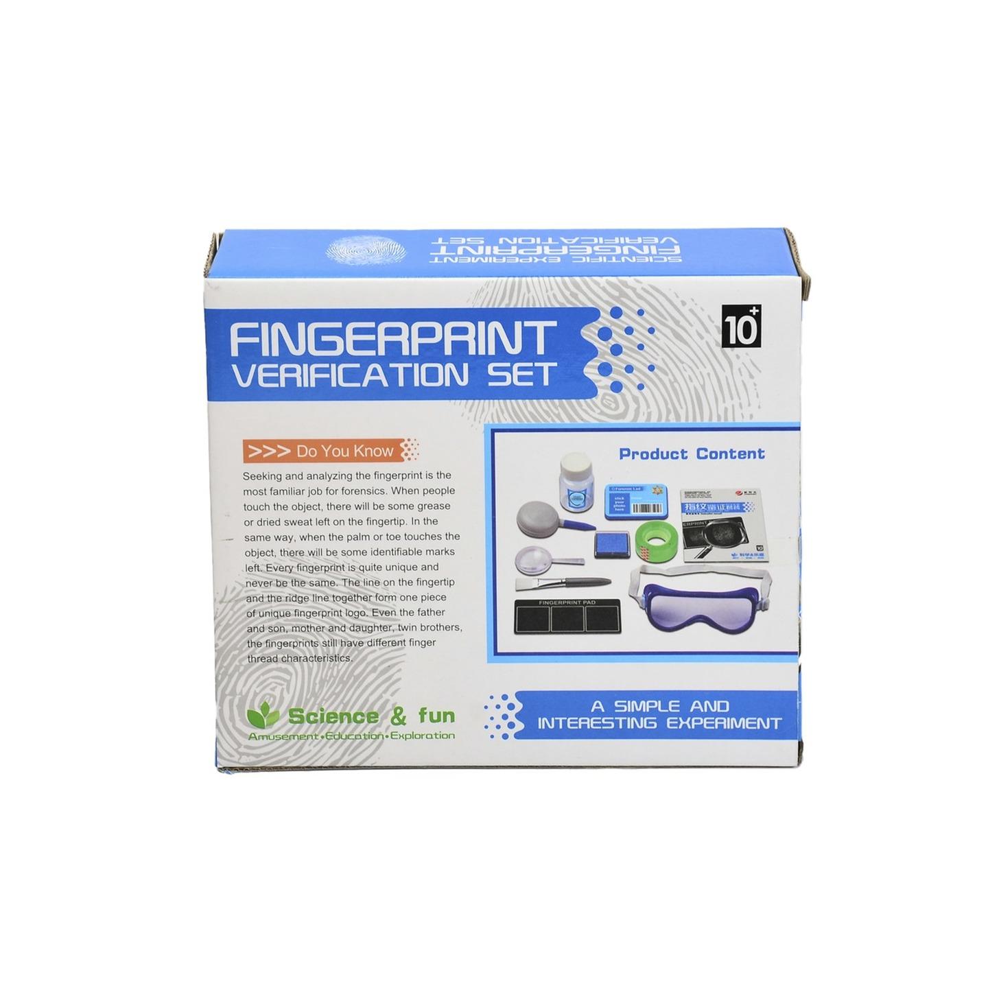STEM Fingerprint Verification Forensics Kit