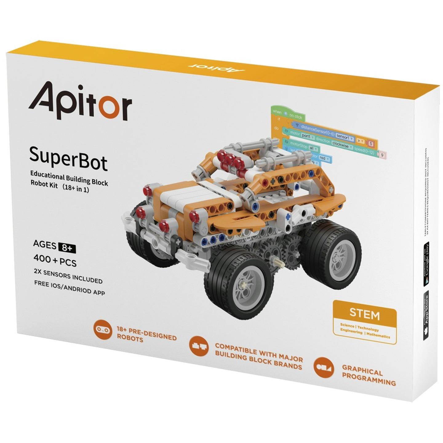 Apitor SuperBot Robot Kit with STEM Programmable