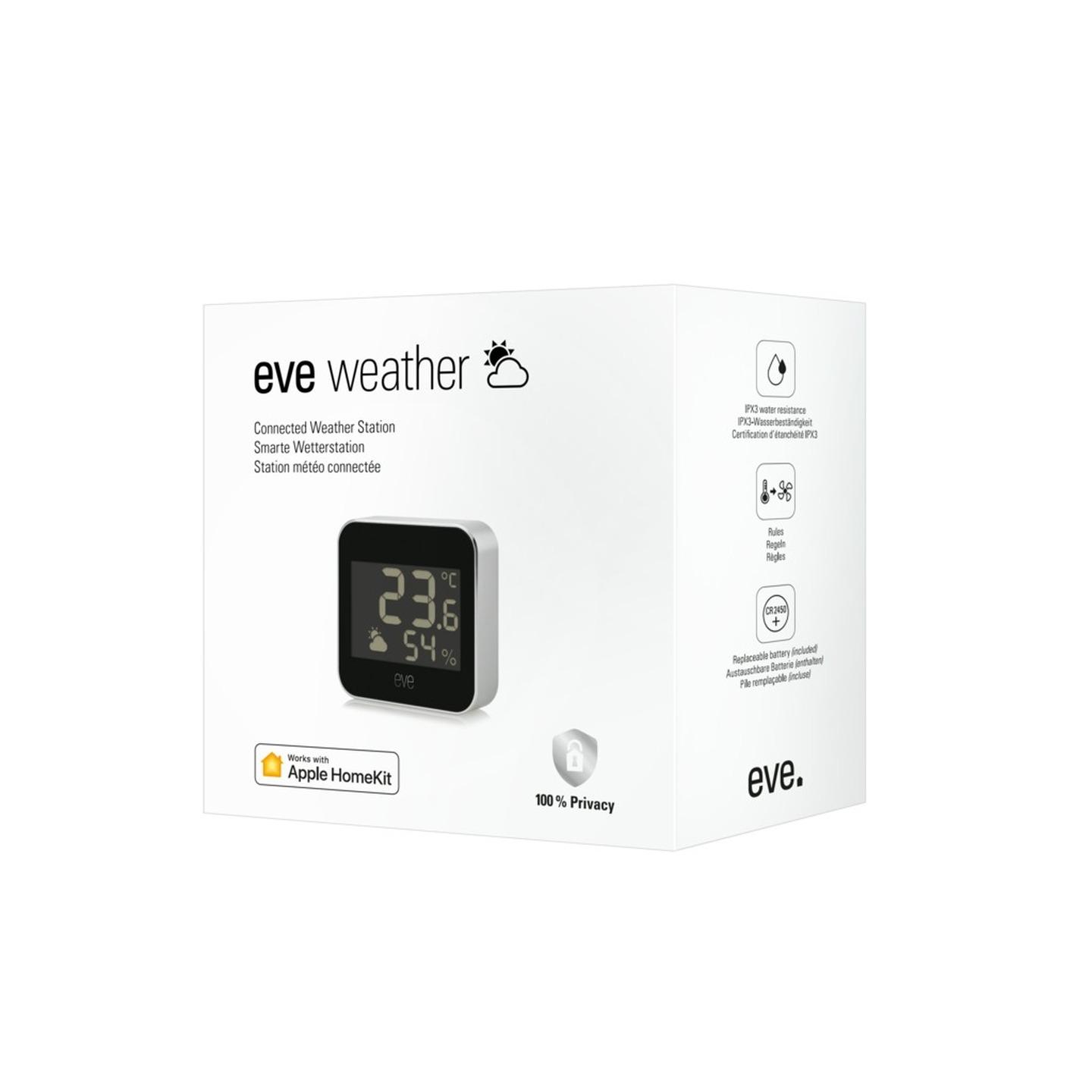 Eve Weather - Temperature & Humidity Monitor Thread