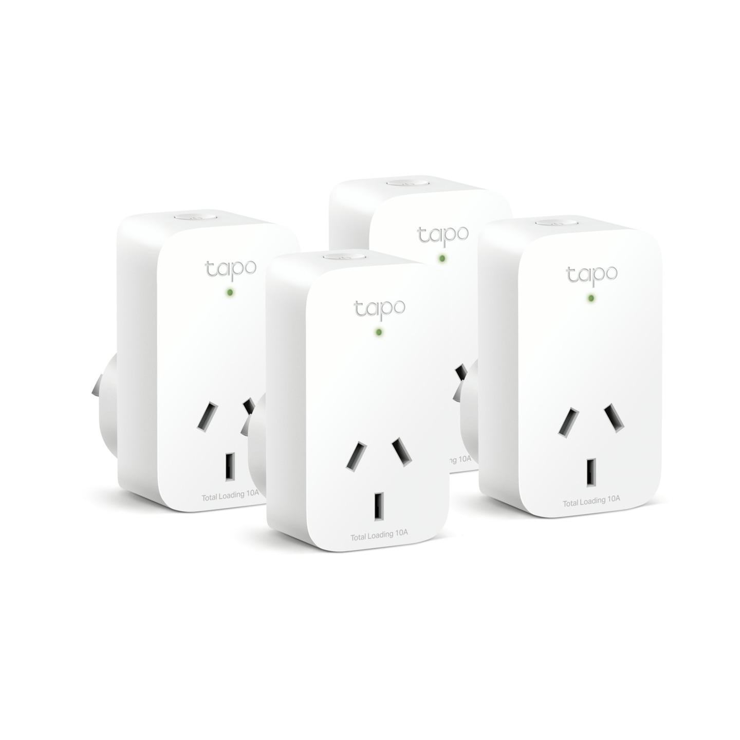 TP-LINK Tapo P100 Smart Plug WIFI 4 Pack